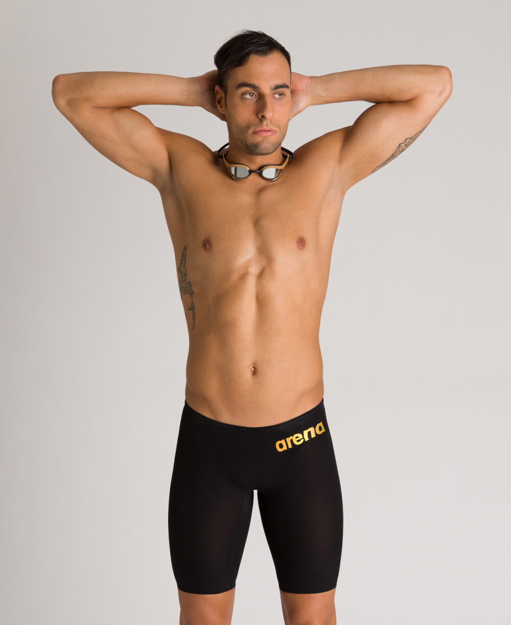 ARENA Kupaći za muškarce M PWSKIN CARBON AIR2 JAMMER – Crno