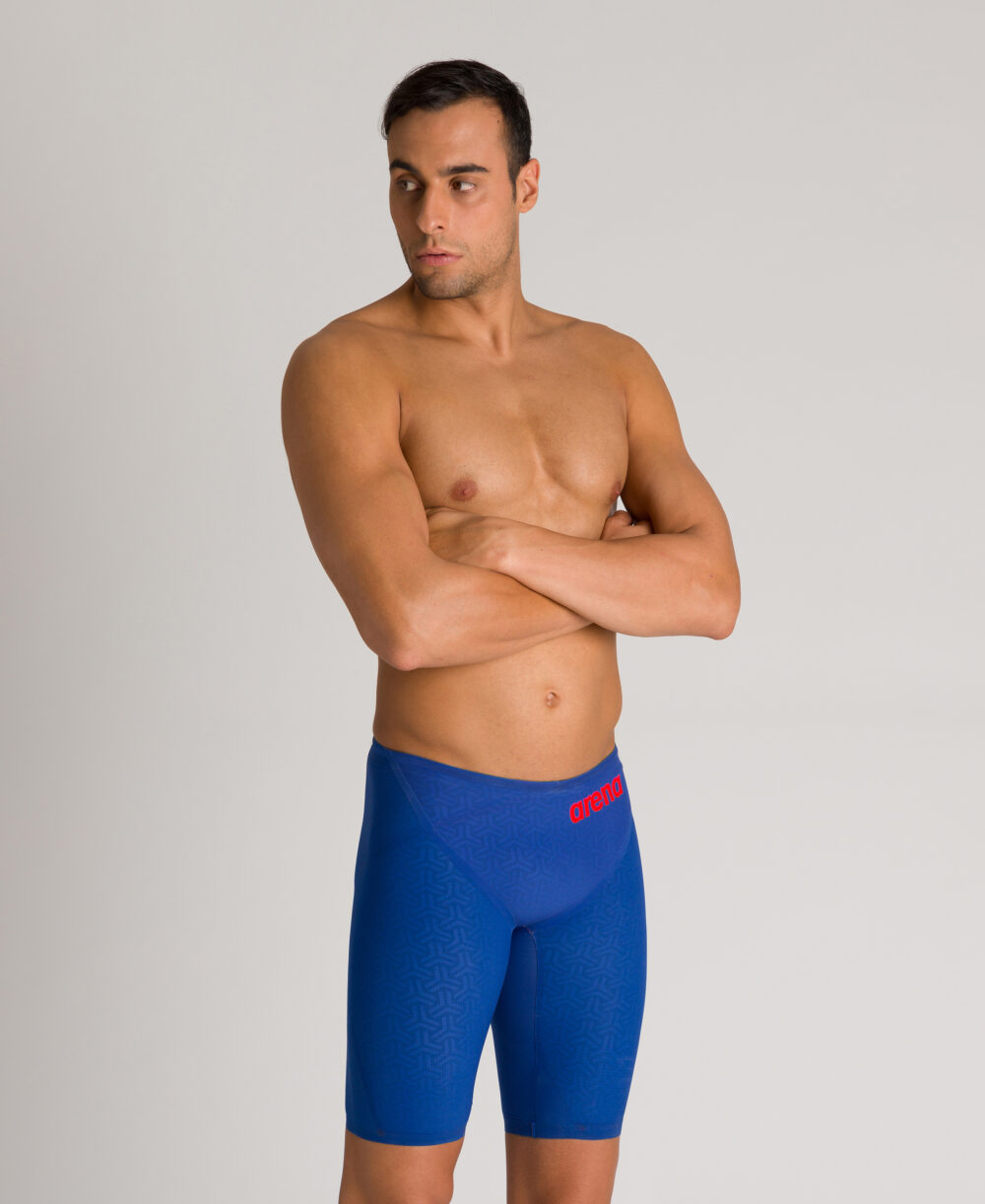 Arena Powerskin Carbon Glide Jammer Blue