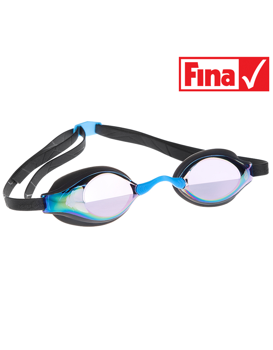 Mad Wave Record Breaker Rainbow - Naočale za plivanje - Plave