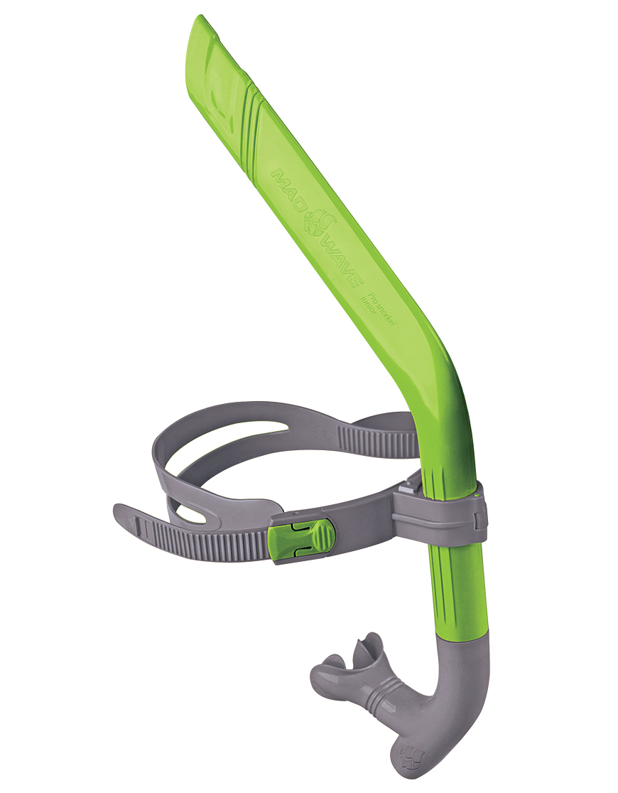 Mad Wave Disaljka za djecu - Pro Snorkel Junior - Zelena
