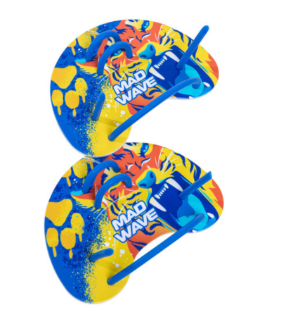 Mad Wave Lopatice Finger Fun Plave