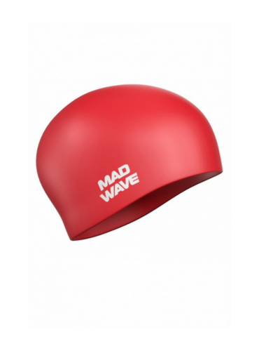 Mad Wave Kapa za dugu kosu - Crvena