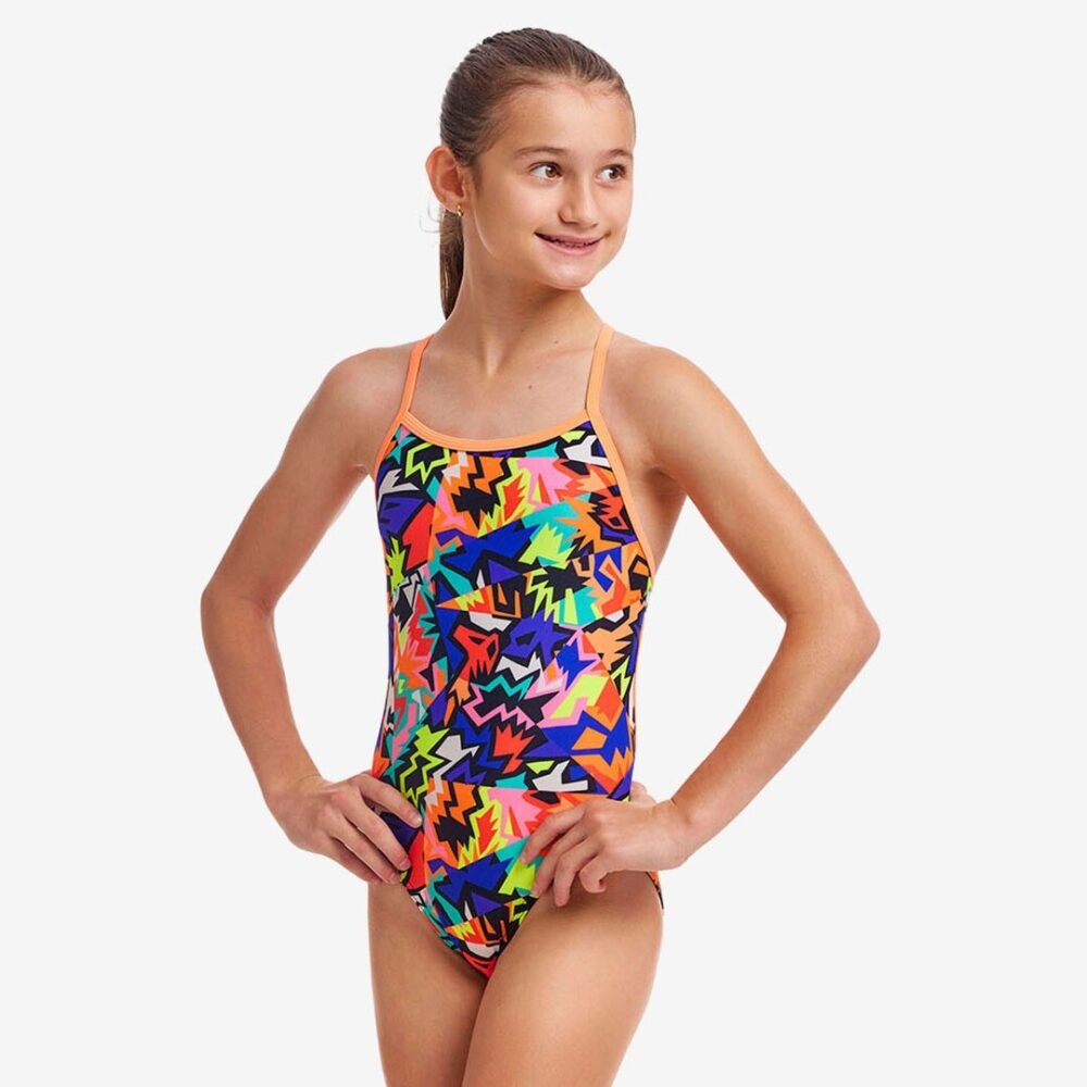 Funkita Kupaći Za Djevojčice - Saw Tooth