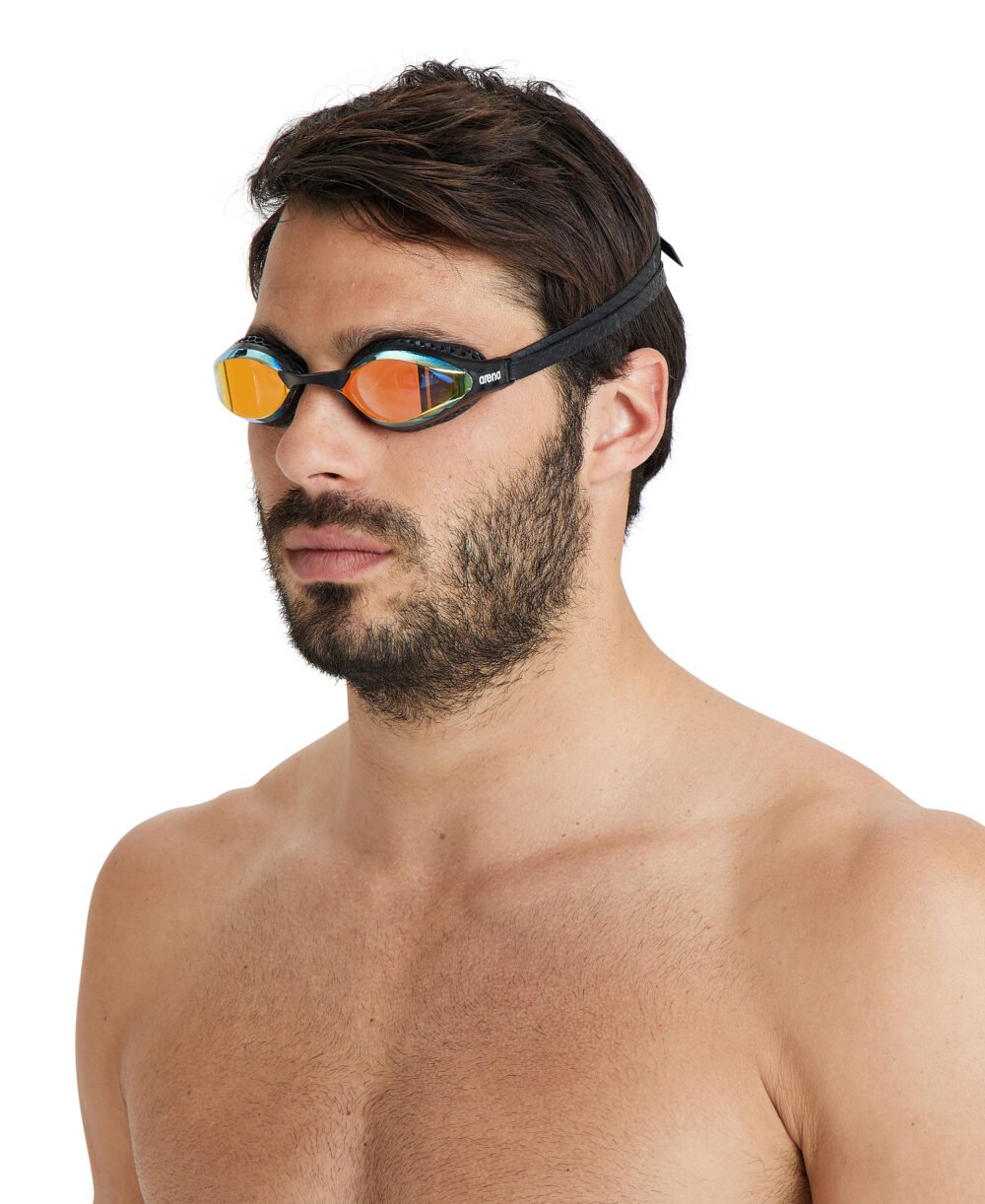 Arena Air Speed Mirror Naočale Za Plivanje - Žute - Image 6