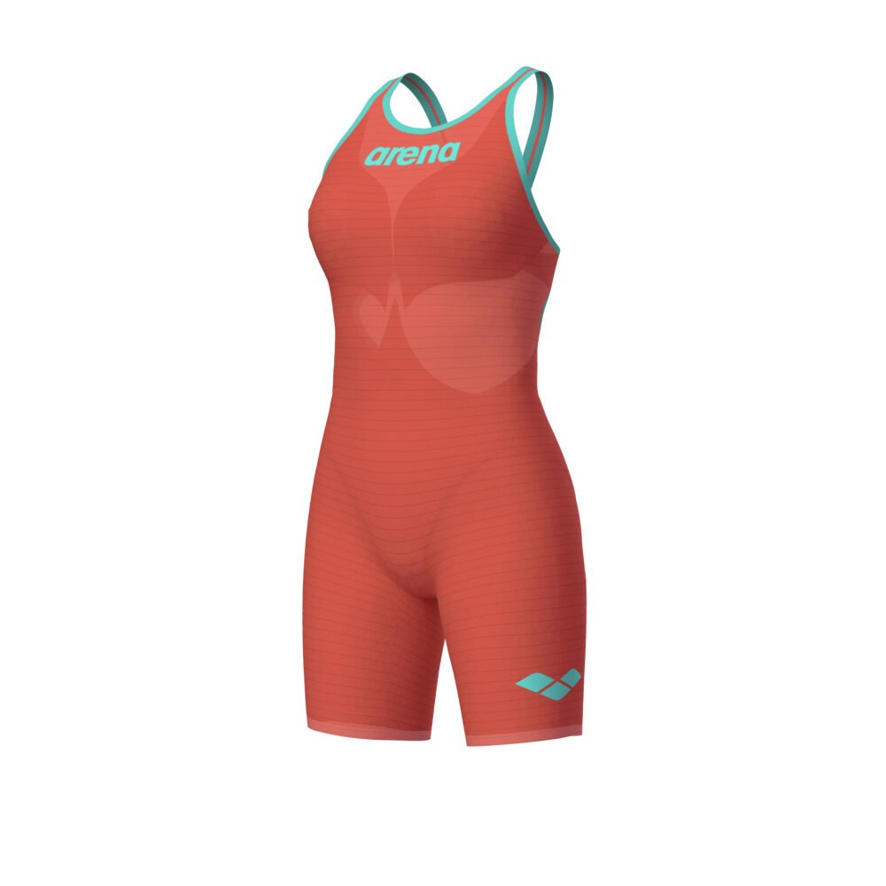 Arena Powerskin Carbon-Air2 Sunset Coral - Otvorena leđa - Image 6